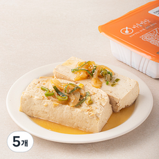 비움반찬 간장두부조림, 250g, 5개