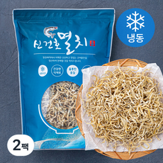 신건호멸치 서해안 볶음 조림 반찬용 건 실치 (냉동), 600g, 2팩