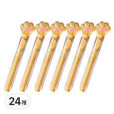 2Youngdesign 推滑式貓咪橡皮擦, 黃色, 24個