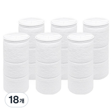 필터클래스 닥터피엘 오리지널 주방 핸디형 호환 필터, 18개, 무향