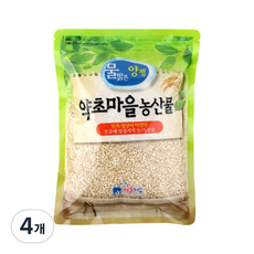 증안리약초마을협동조합 도담 현미쌀, 4개, 1kg