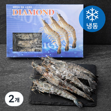 DIAMOND 홍다리 얼룩 새우 10미 (냉동), 500g, 2개