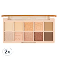 잉가 무드 아이즈 섀도우 팔레트, 코랄 베이킹, 2개