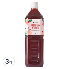이제부터 냉침한 진짜 오미자 청, 1L, 3개
