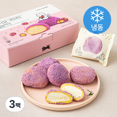 쿠캣 고구마 빵빵 찹쌀떡 (냉동), 40g, 8개입, 3개