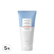 파티온 딥 배리어 소프트 클렌징 폼, 150ml, 5개