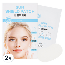 리르 선 쉴드 패치 5회분, 5g, 2개