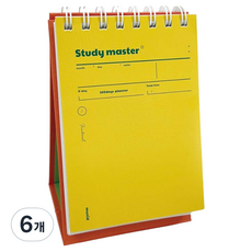 MUNID It spring桌上型100天學習計畫, 6個, 檸檬