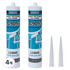 바커 비초산 실리콘 실란트 270ml LC909S, 4개