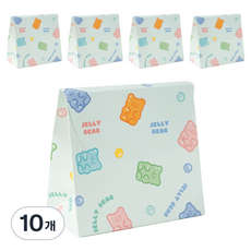munid Grace 軟糖熊紙袋, 10個, 薄荷綠