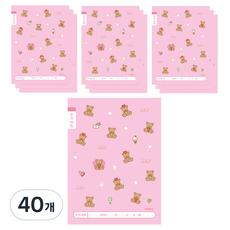 ibis 國小1-2年級寫字簿 10格 女, 40個, 熊