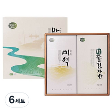 바다소리 해조류 선물세트 8호, 6세트