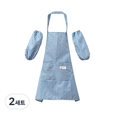마켓피오 주방 스프라이트 앞치마 토시 세트, 랜덤 발송, 2세트