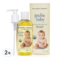 더호호바컴퍼니 베이비 유기농 호호바 오일, 250ml, 2개
