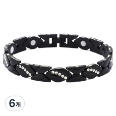 KODACHIEF 팔찌 블랙 올 10mm, 6개