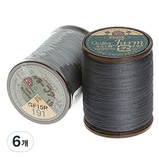 FUJIX Ltd. 富士克 Craft House絎縫線 2個, 191深灰色, 6個