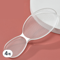 Yusol 奈米玻璃足部去角質磨腳板 透明, 20g, 4個, 1入