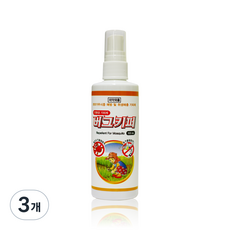 버그키퍼 위생해충 털진드기 모기 기피제, 100ml, 3개