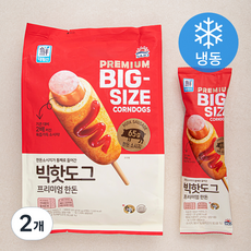 대림선 빅핫도그 (냉동), 130g, 4개입, 2개