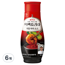 CJ제일제당 최강록셰프 저당 마라소스, 260g, 6개