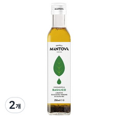 만토바 엑스트라 버진 바질 올리브오일, 2개, 250ml