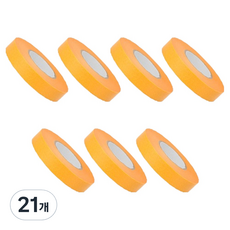 OON 종이 마스킹 테이프 15mm x 18미터, 21개