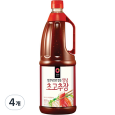청정원 양념 초고추장, 2.25kg, 4개