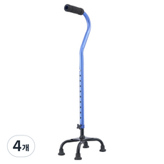 난리시스터즈 가벼운 어르신 선물 지팡이 TYPE 16, 4개