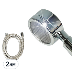 Apple Power 不銹鋼花灑頭 + 不銹鋼花灑軟管 3M 花灑套裝, 2組