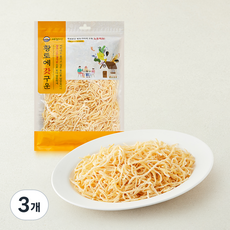 해살이 황토가마에 구운 진미채 얇은 오징어채, 3개, 300g