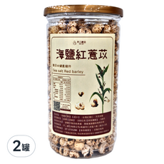 Oneway 不二創立 海鹽紅薏苡 台灣產 天然海鹽, 150g, 2罐