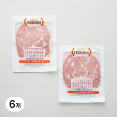 모르타델라 위드 피스타치오 슬라이스햄, 120g, 6개