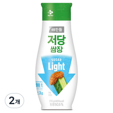 해찬들 저당 쌈장, 290g, 2개