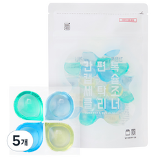 깔끔대장 간편톡 캡슐 세탁조클리너 6p, 102g, 5개