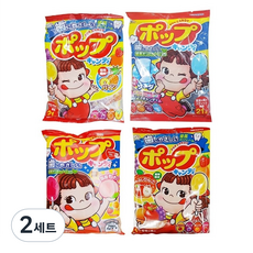 후지야 팝캔디 4개 랜덤구성, 100g, 2세트