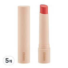 띰 리프레싱 글로우 립 밤, 01 돌체핑크, 2.3g, 5개