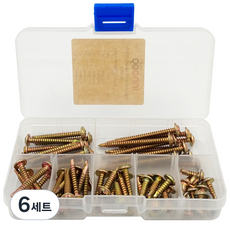 이노공구 직결나사 와셔머리 7종, 6세트