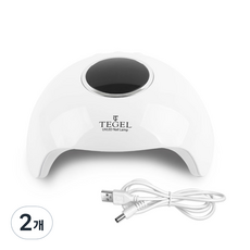 TG Tegel UV & LED 美甲燈, 混色, 2個