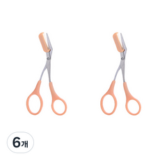 C修眉剪刀, 隨機出貨, 6個