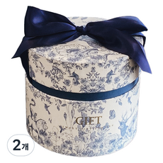 MaisonDeAya 浪漫禮物盒 M, 復古藍, 2個