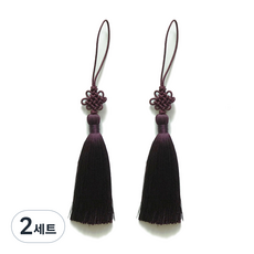 風呂敷禮物包裝 菊花結 2入組, 棕色, 2套