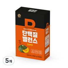 우리차 단백질 밸런스 단호박맛, 20g, 10개입, 5개