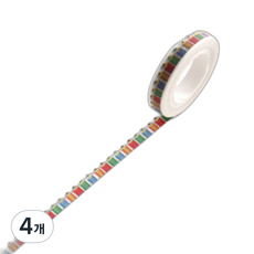 라이크존 접착 마스킹테이프, 옵션21, 4개