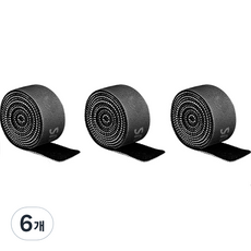 스마토이 벨크로 찍찍이 케이블 타이 5m, 6개