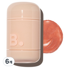 BANILA CO 芭妮蘭 浪漫腮紅唇頰 3.7g, 6個, 17 寶貝豆