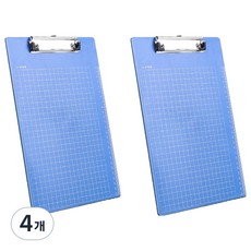 Pilsgood A5塑膠寫字板, 單一顏色, 4個