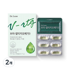 닥터린 브이 알티지 오메가3, 30정, 2개