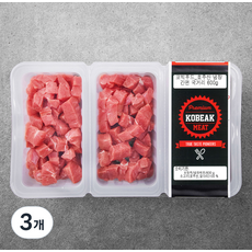 코빅푸드 호주산 냉장 간편 국거리 소고기 (냉장), 600g, 3개