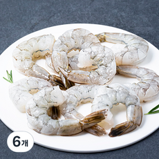 살맛나요 껍질 벗긴 손질 새우살 특대 (냉장), 180g, 6개