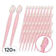 Lash Talk 部分眉刀, 粉色, 120件